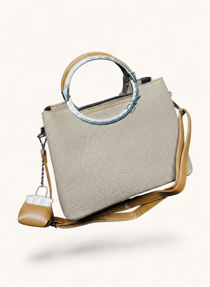 Vella Luxe Eclipse Top Handle Handbag