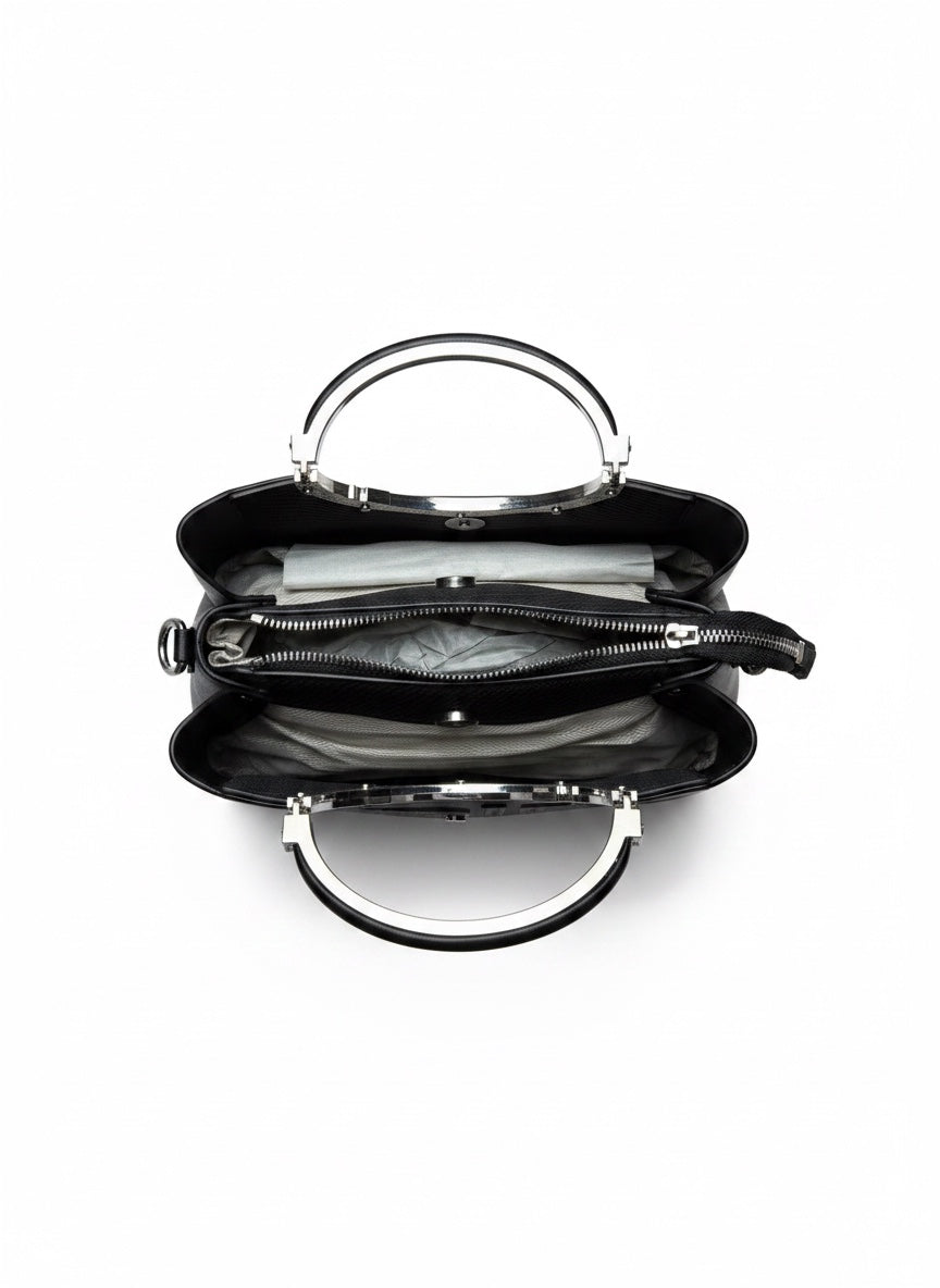 Vella Luxe Eclipse Top Handle Handbag