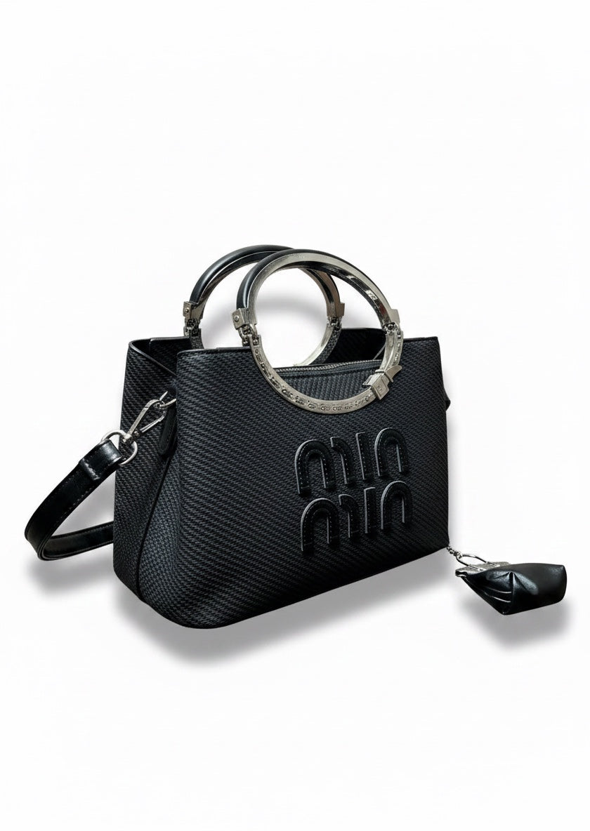 Vella Luxe Eclipse Top Handle Handbag